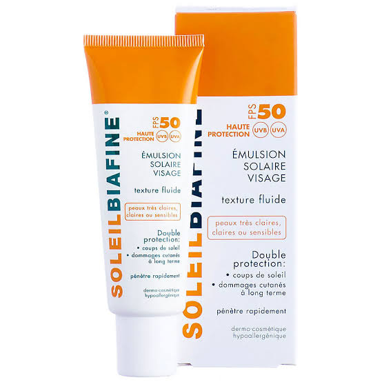 Crème solaire Biafine