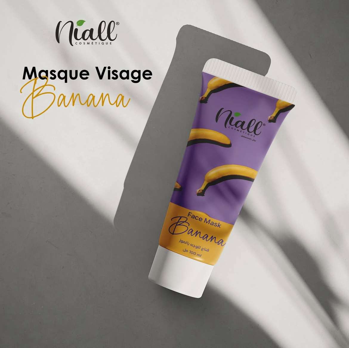 Masque banana visage Niall