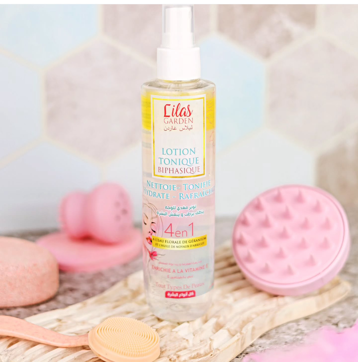 Lotion tonique Lilas garden