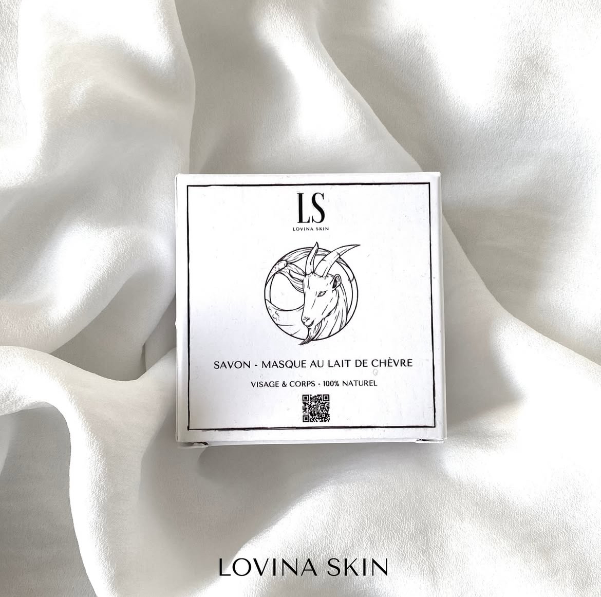 Savon lait de chèvre Lovina skin