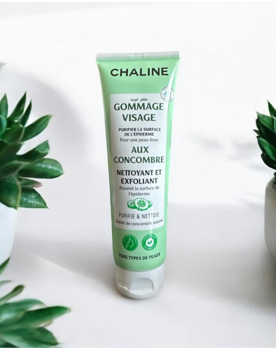 Gommage concombre CHALINE