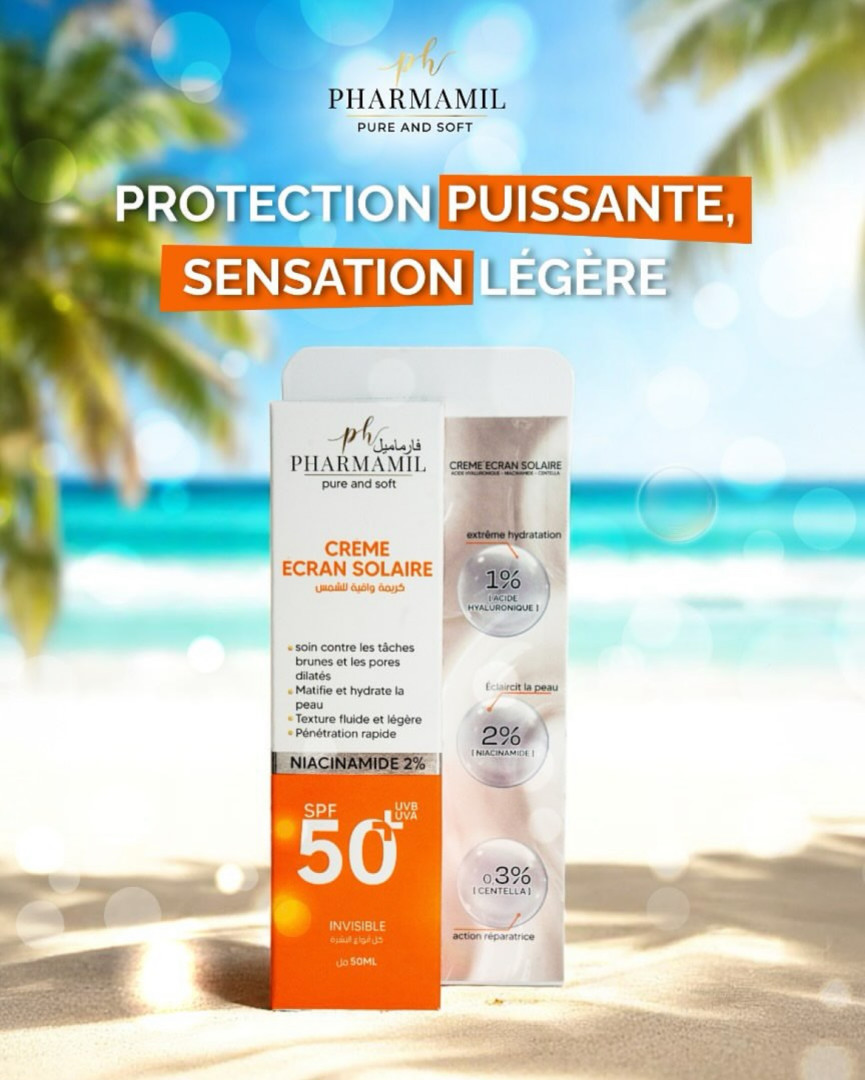Crème écran solaire Pharmamil
