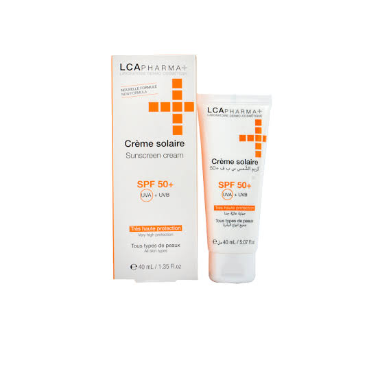 Crème solaire LCA PHARMA