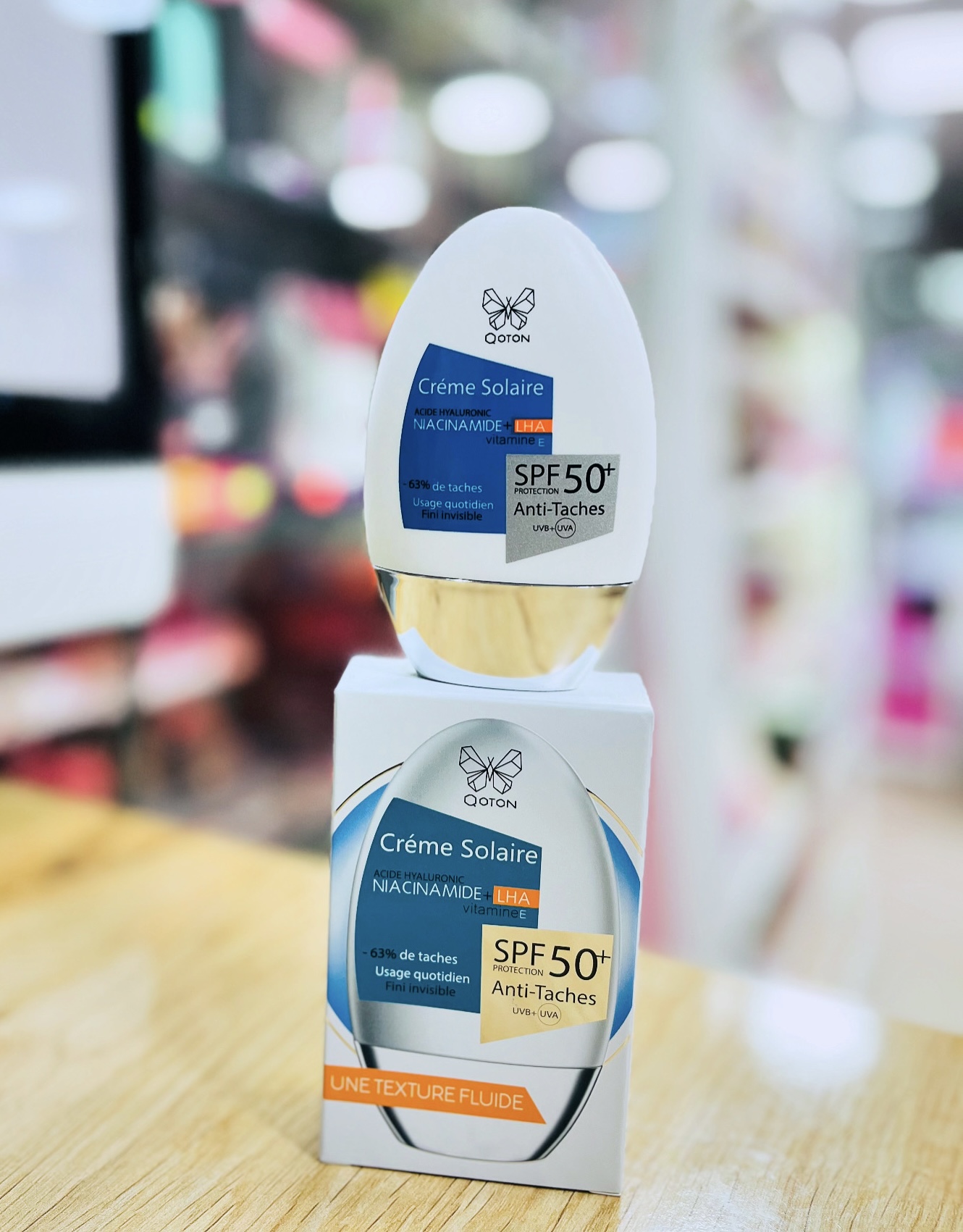 Crème solaire Qoton