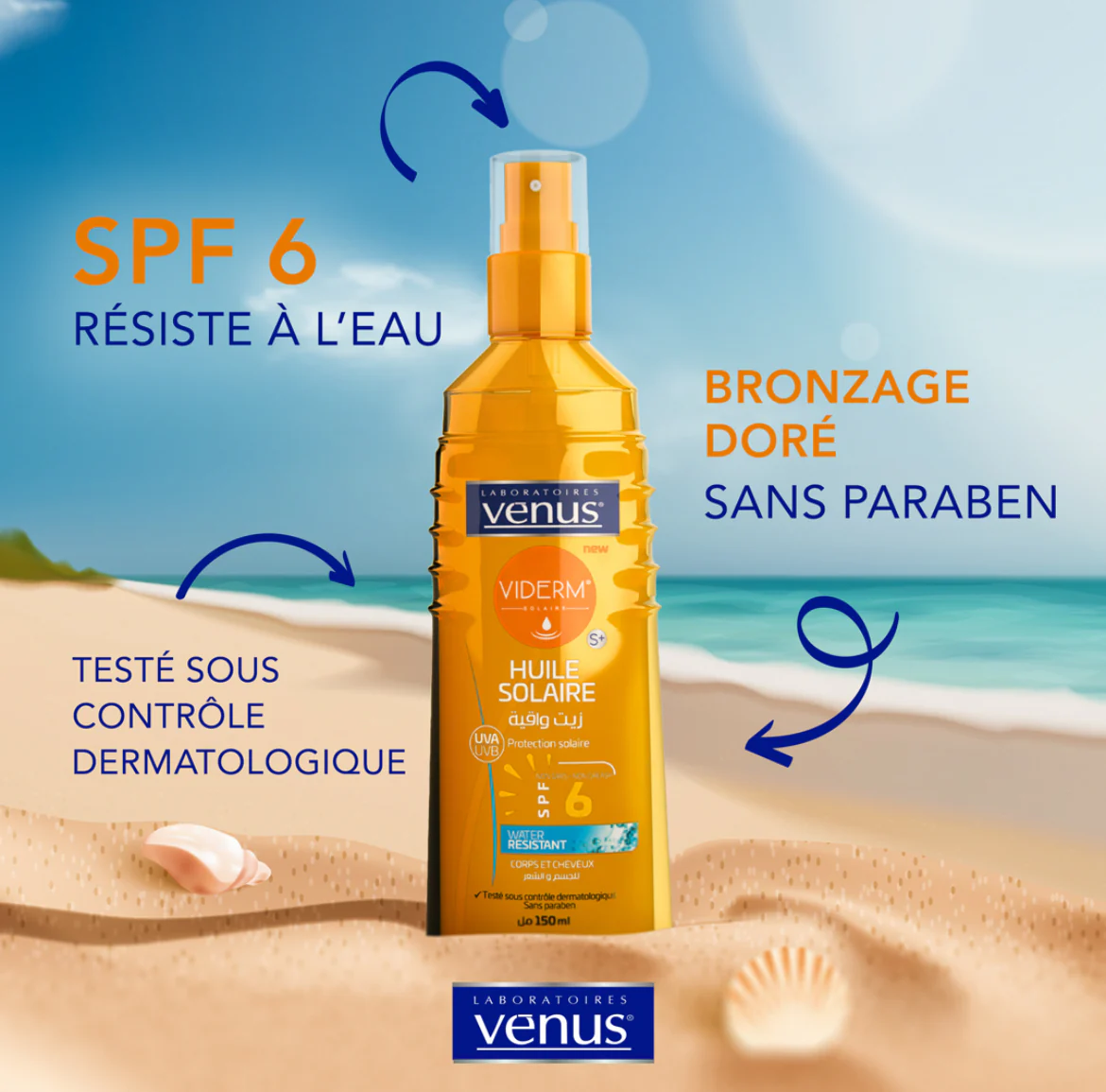 Huile solaire Venus