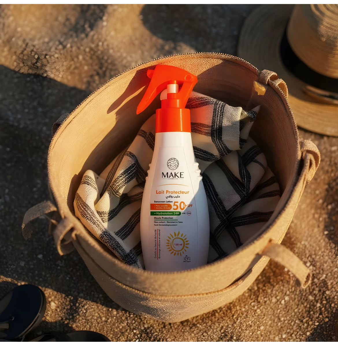 Lait solaire Make 