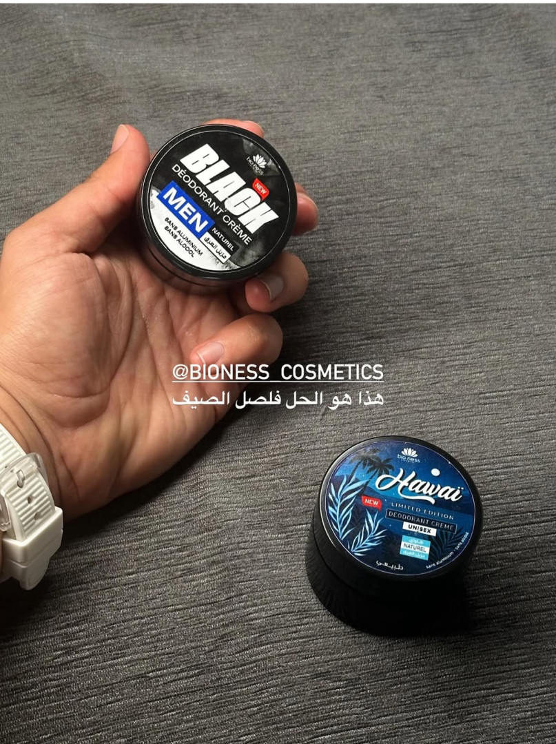 Crème déodorante homme Bioness