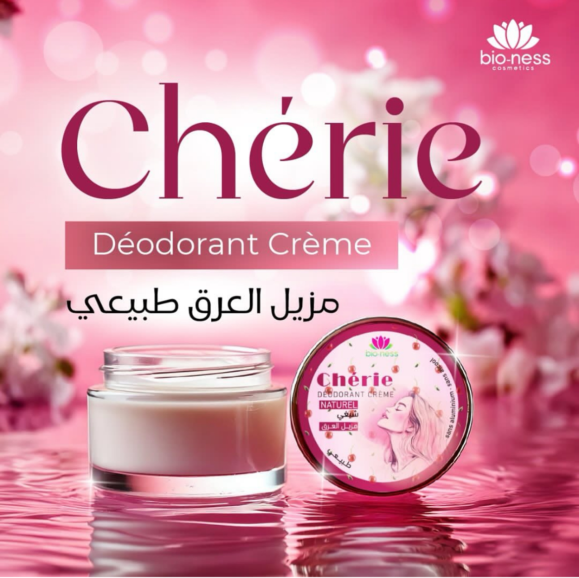 Crème déodorante chérie Bioness