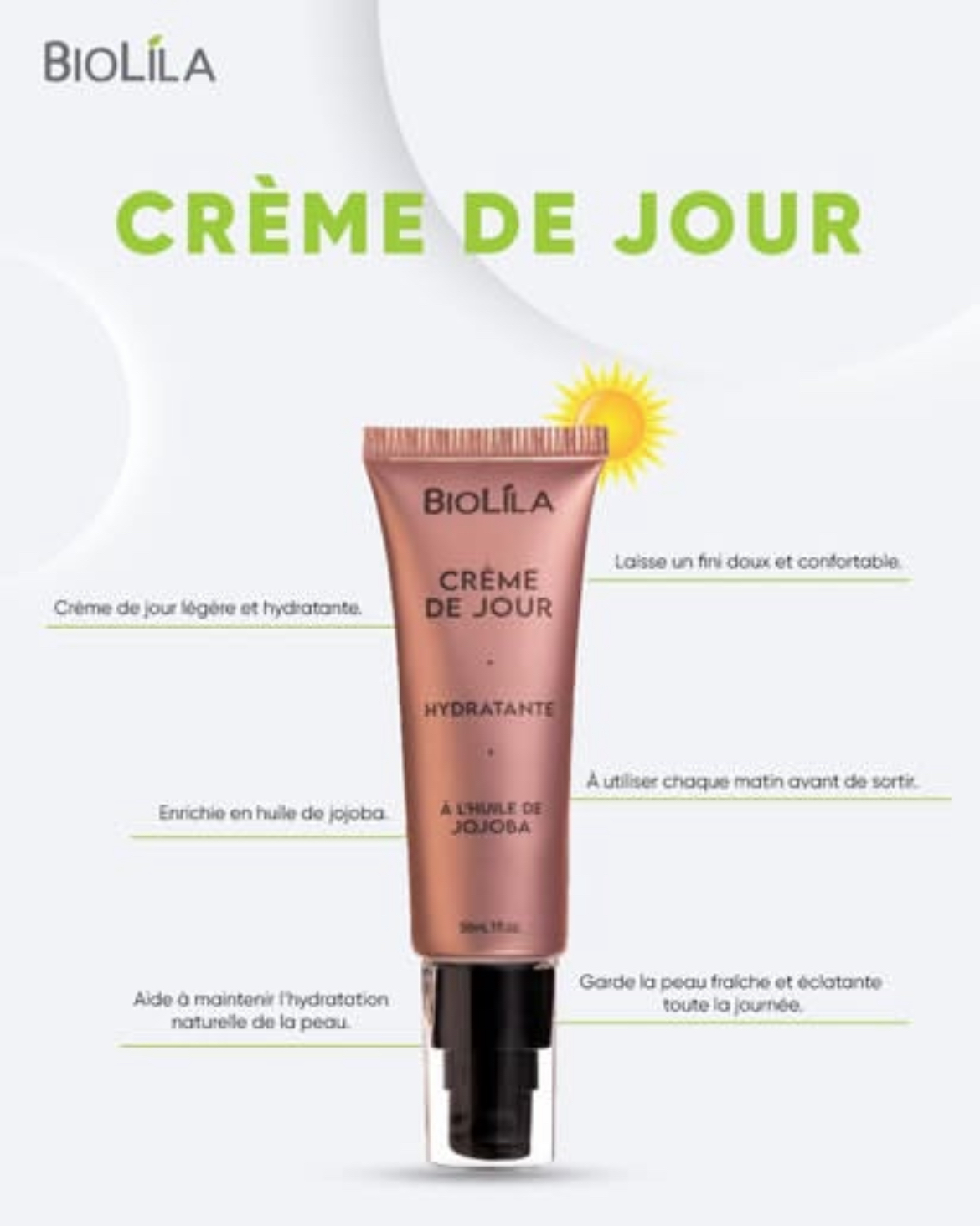 Crème de jour Biolila