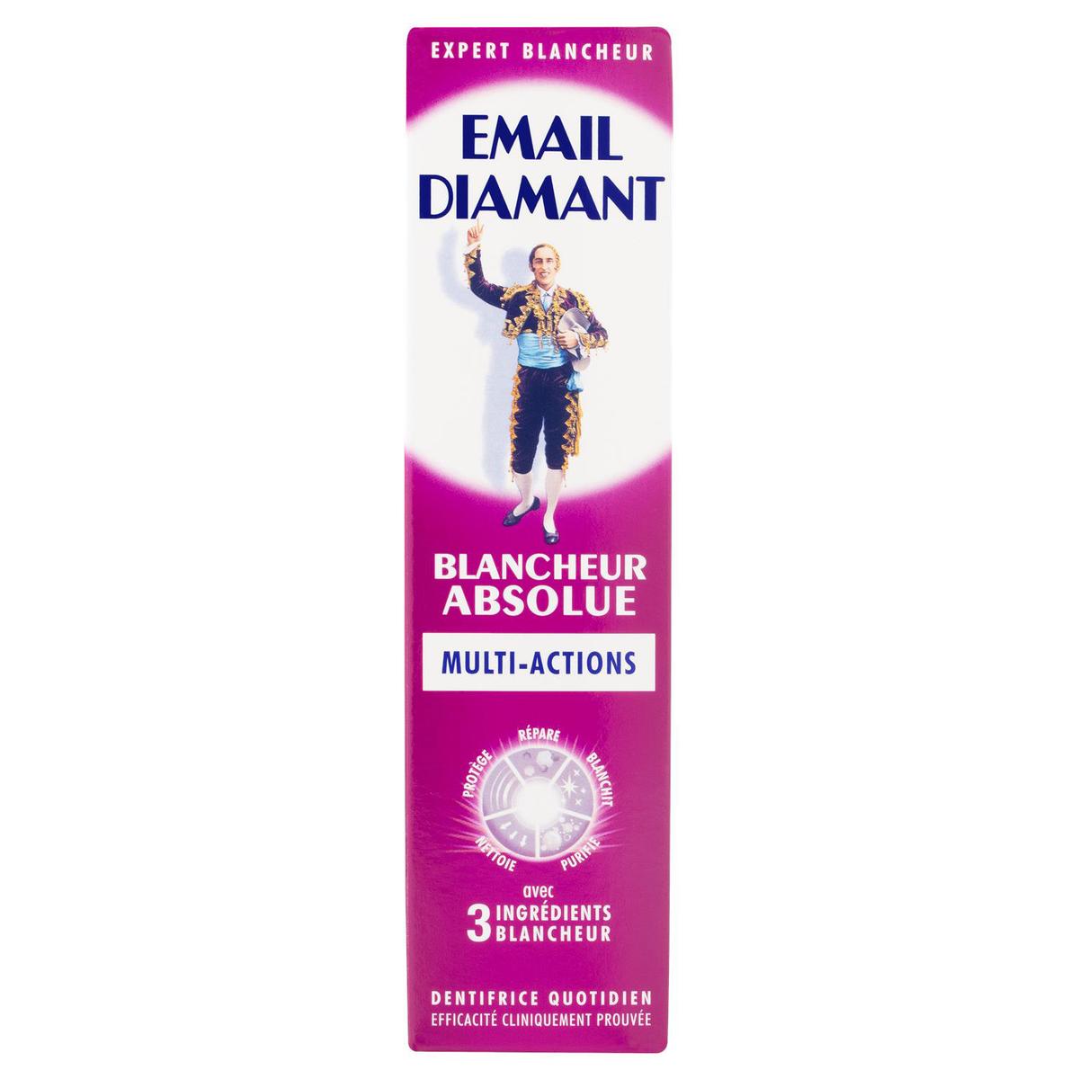 Dentifrice Email Diamant multi actions 