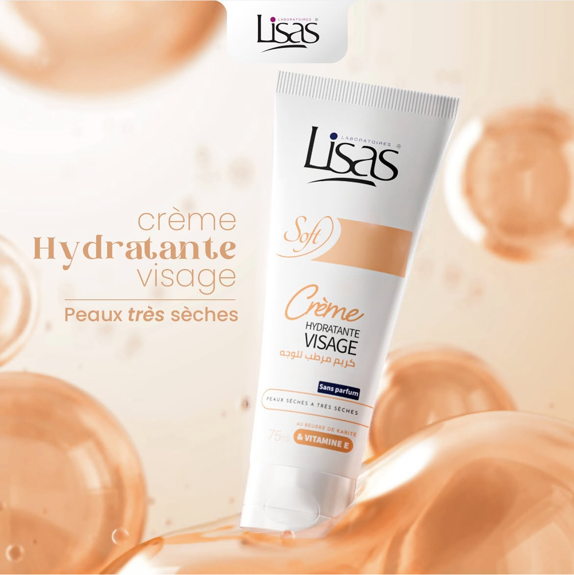 Crème hydratante visage peau sèche à très sèche 