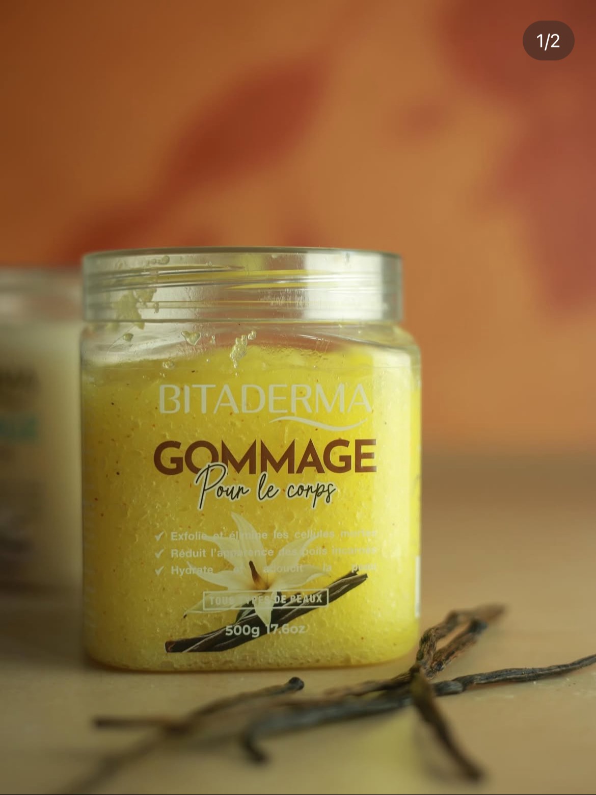 Gommage corporel Vanille BITADERMA