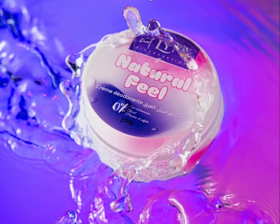 Crème déodorante Natural Feel Natlyne