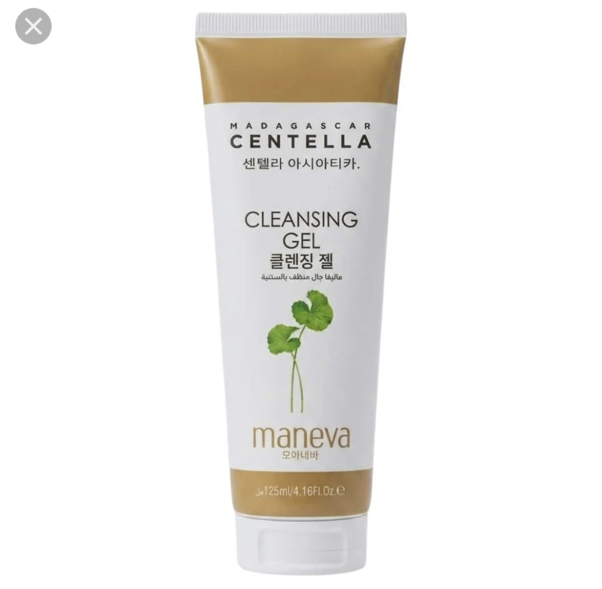 Gel nettoyant centella Maneva