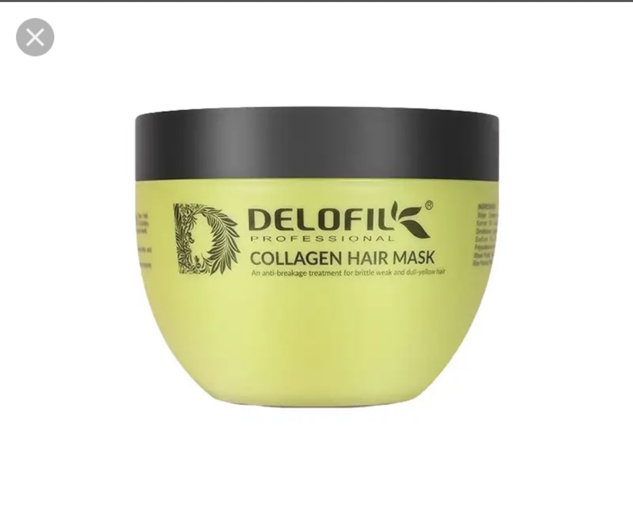 Masque cheveux Delofil