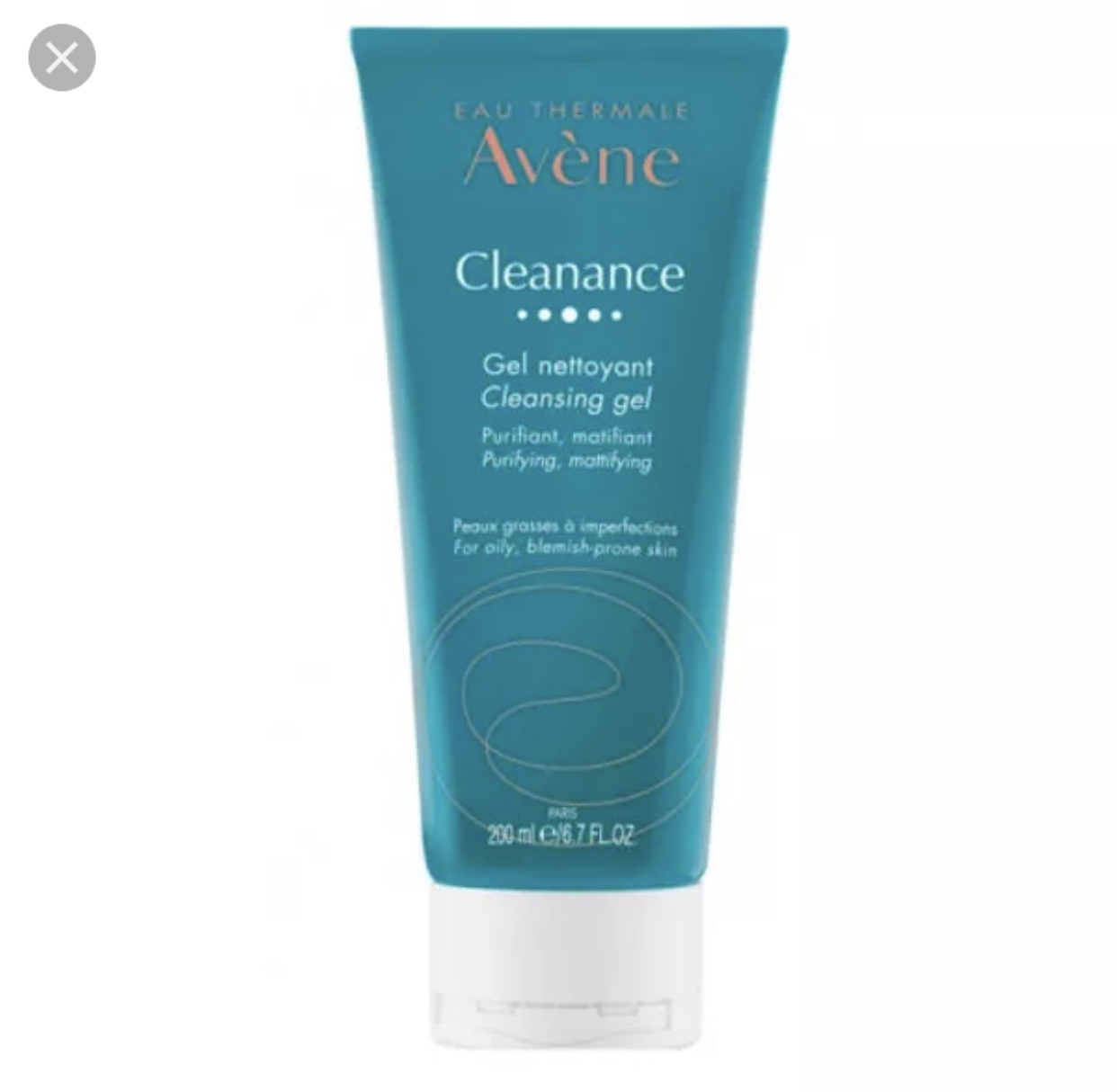 Gel nettoyant cleanance Avene