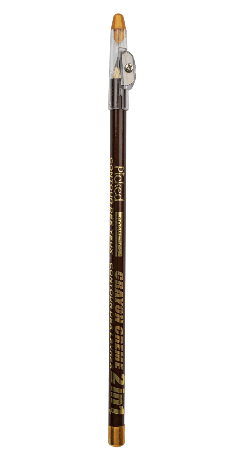 Crayon marron 2en1 Picked