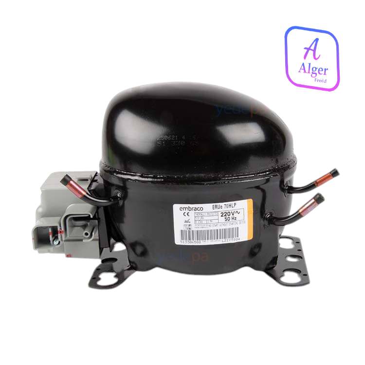 COMPRESSEURS EMBRACO 1/5 R134 ref Erue 70hlp