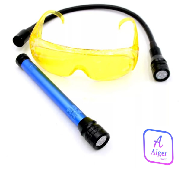 LAMPE TORCHE- UV+BRAS FLEXIBLE PROFESSIONNELLE DERRCOM