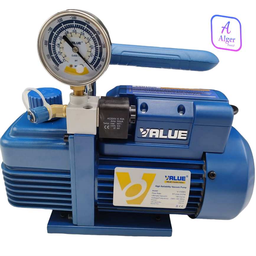 POMPE A VIDE VALUE 1/4HP REF-V-L120SV 1 STAGE