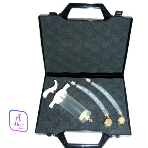 INJECTOR SYRINGE REFILLABLE 20ML ADAPTEUR 1/4&5/16