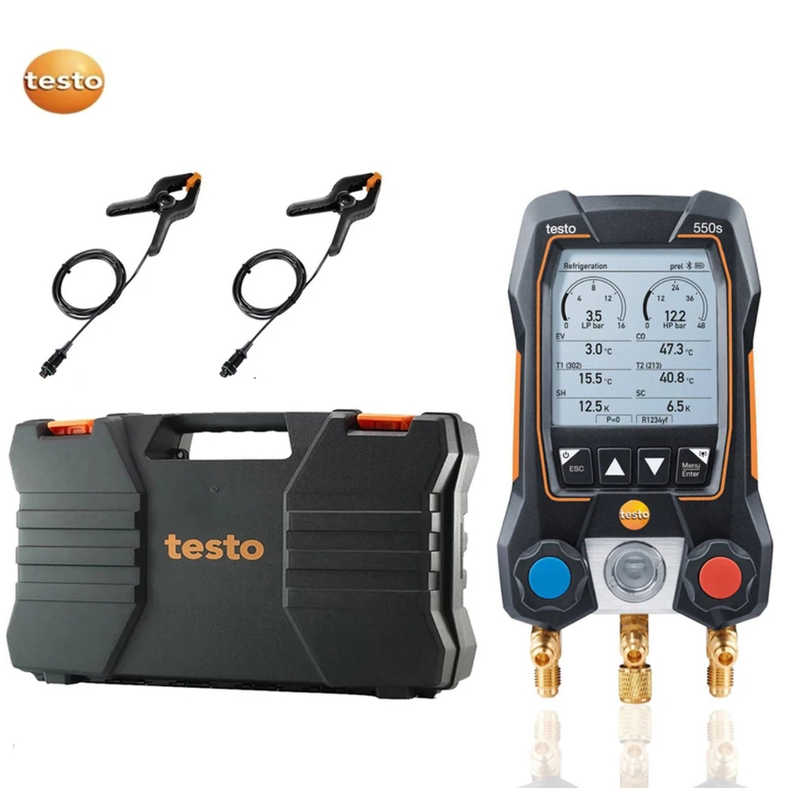 MANO DIGITAL TESTO 550s
