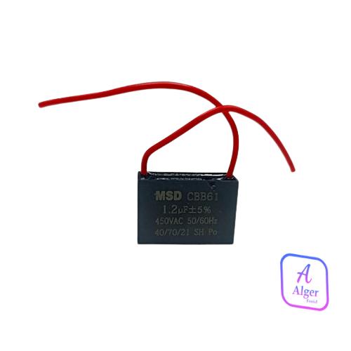 CONDENSATEUR CLIM 1.2UF CABLE