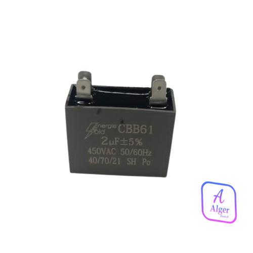 CONDENSATEUR CLIM 2UF --450VAC