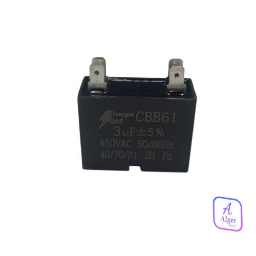 CONDENSATEUR  CLIM 3UF--450VAC