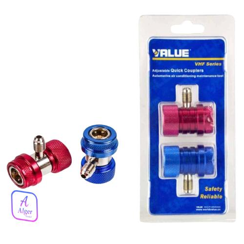 VALVE CHARGE AUTO VALUE R134A 2PCS