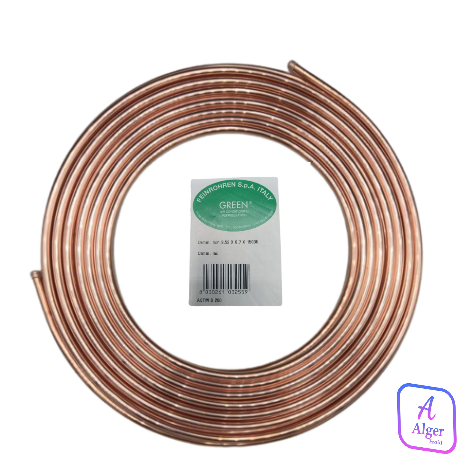 CUIVRE 3/8 --N°10 --15M
