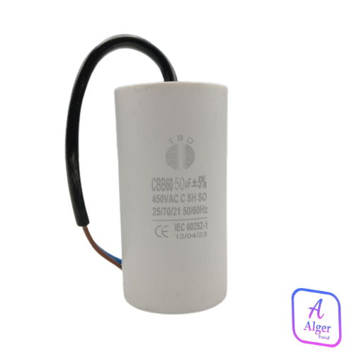 CONDENSATEUR 50UF CABLE