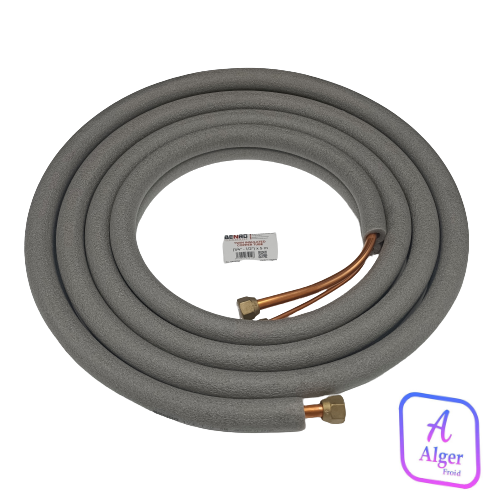 KIT CLIM CUIVRE 1/4-1/2 *5M --12000BTU *18000BTU