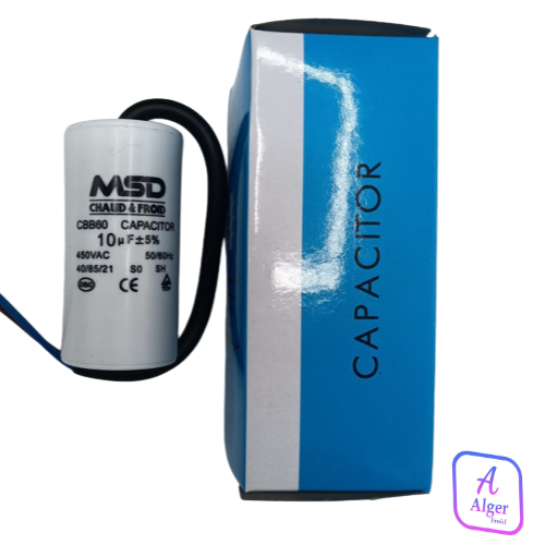 CONDENSATEUR 10UF-450VAC CABLE
