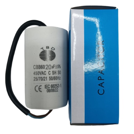 CONDENSATEUR 20UF -450VAC CABLE