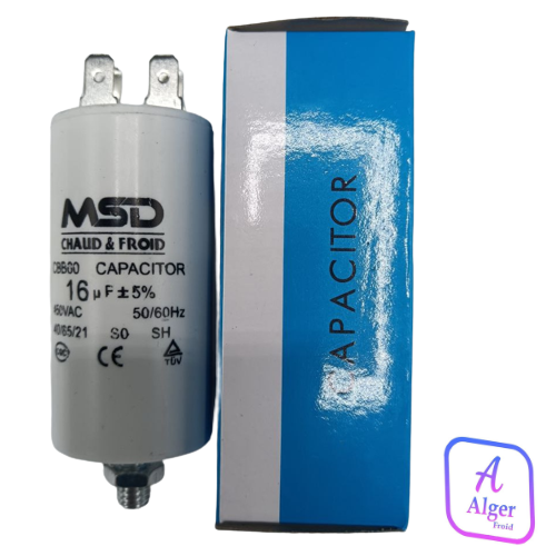 CONDENSATEUR 16UF-450VAC COSSES