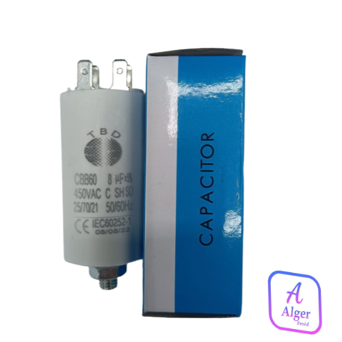 CONDENSATEUR 8UF-450VAC COSSES