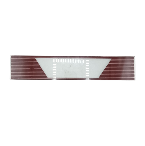 VERRE FACADE CHAUFFAGE SONARIC 57CM*11CM