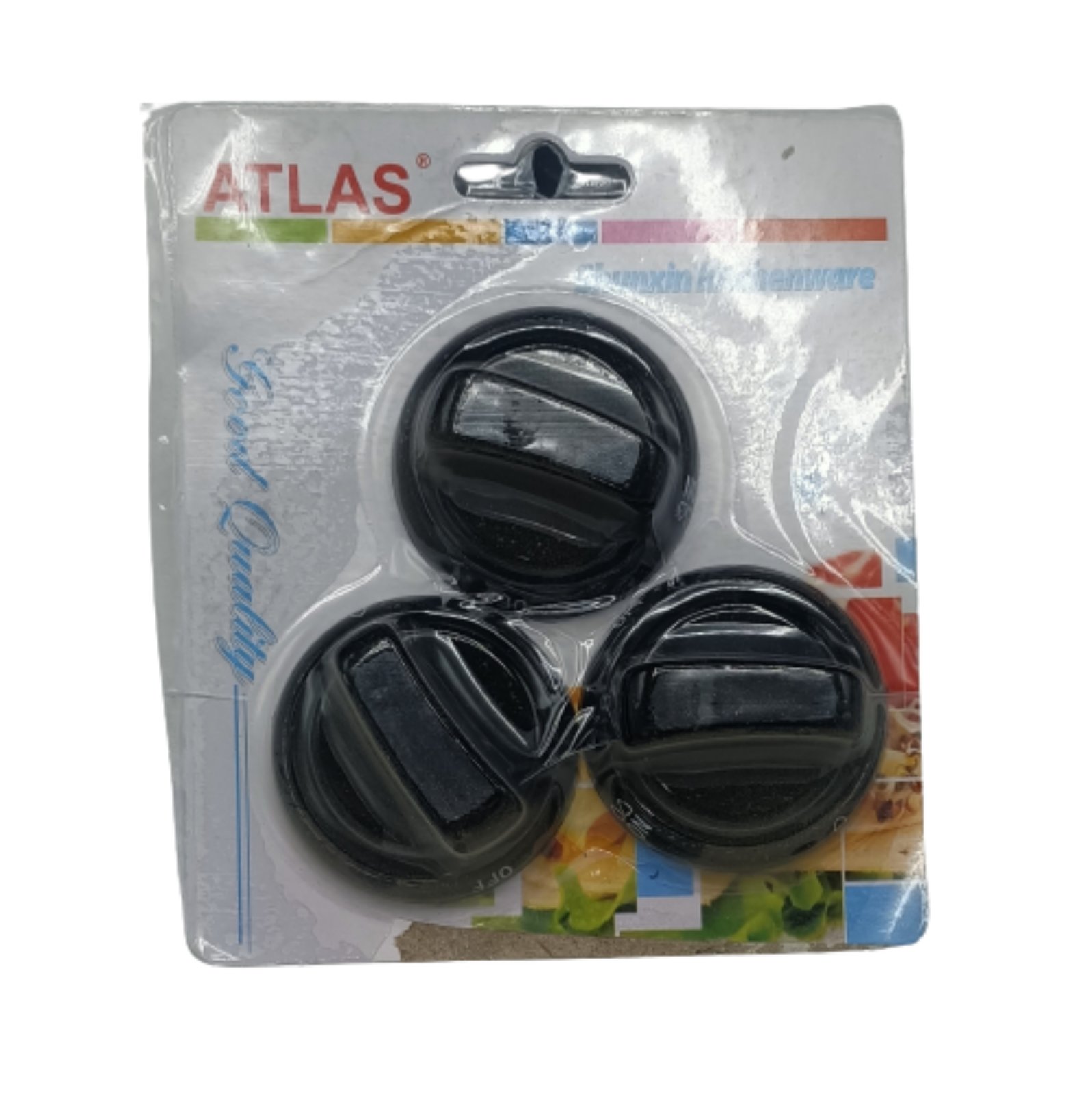 JEUX DE BOUTON RECHAUD INOX  NOIR