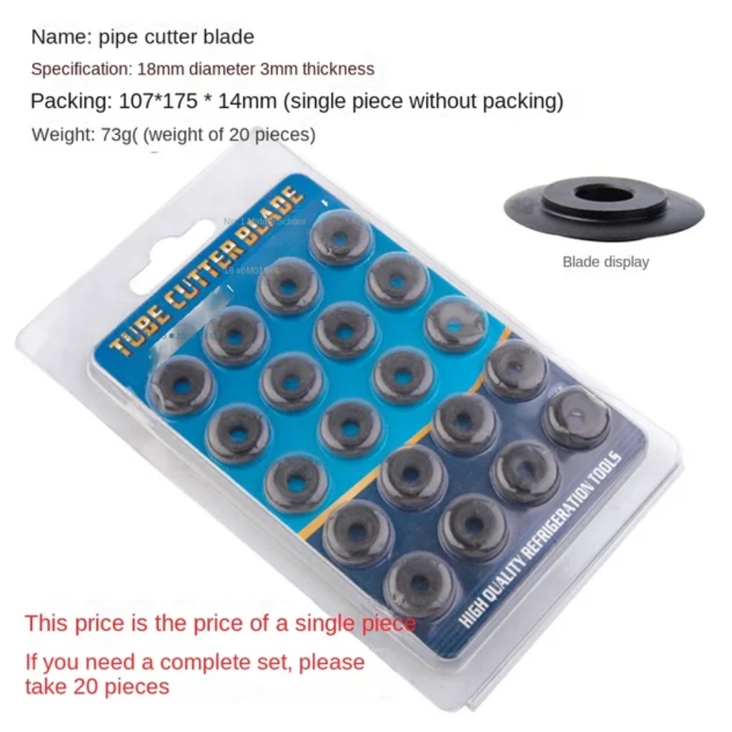 LAME COUPE TUBE 20PCS