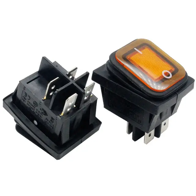 INTERRUPTEUR ETANCHE ORANGE  NV