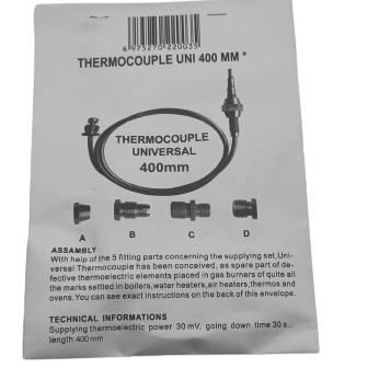 THERMOCOUPL UNIVERSAL 400MM