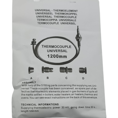 THERMOCOUPL UNIVERSAL 1200MM