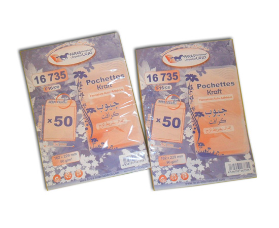  enveloppe 16735 Pochettes de 50