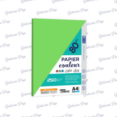Papier-Ordinaire coloré vert clair A4 80gr