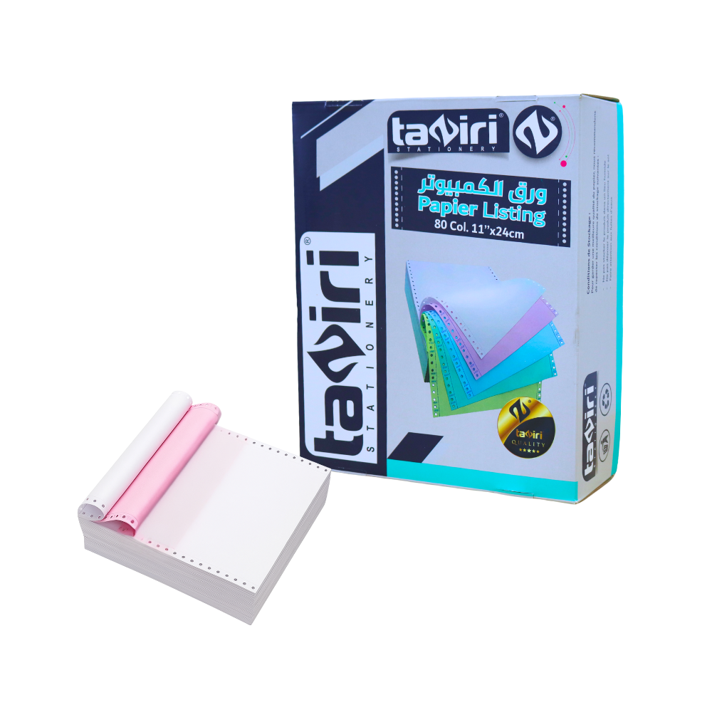 PAPIER LISTING 11x24 2 EXP 500 PLIS TZ1058 TAZIRI
