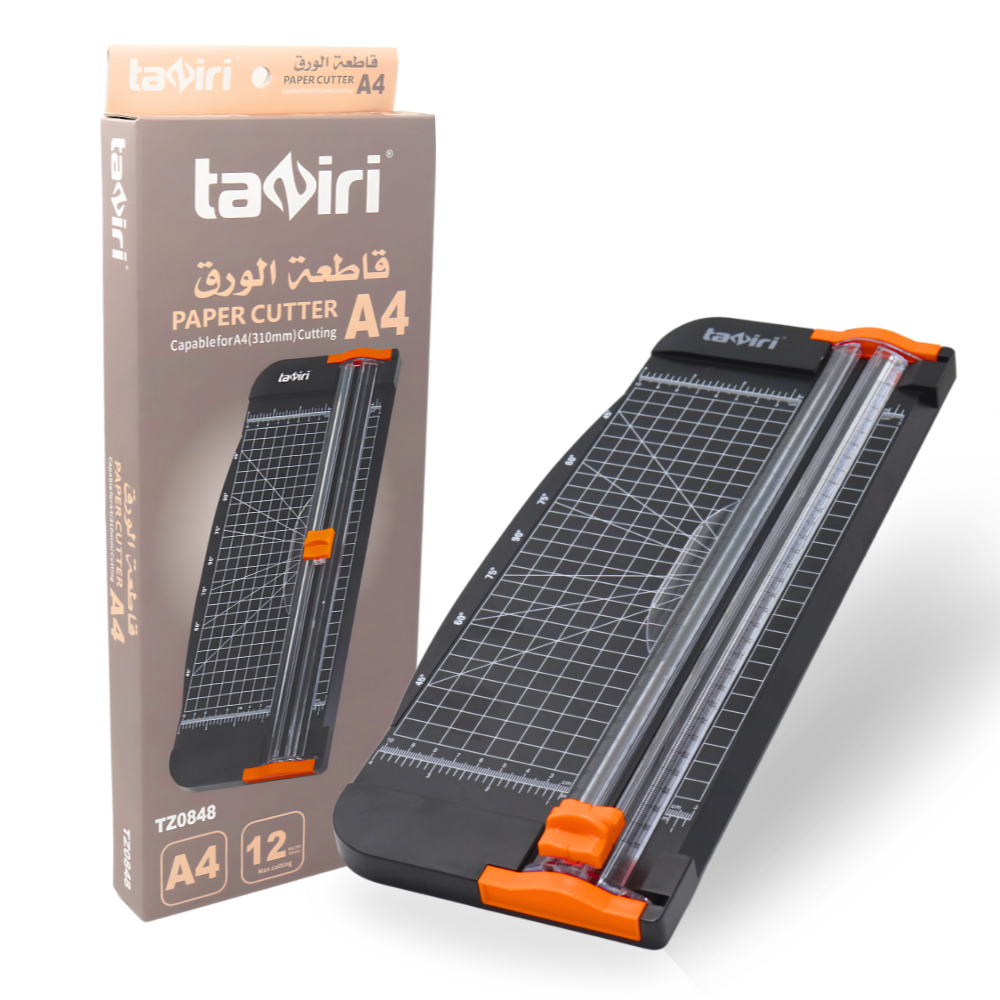 (IMP) CUTTER DE PAPIER A4 TZ0848 TAZIRI