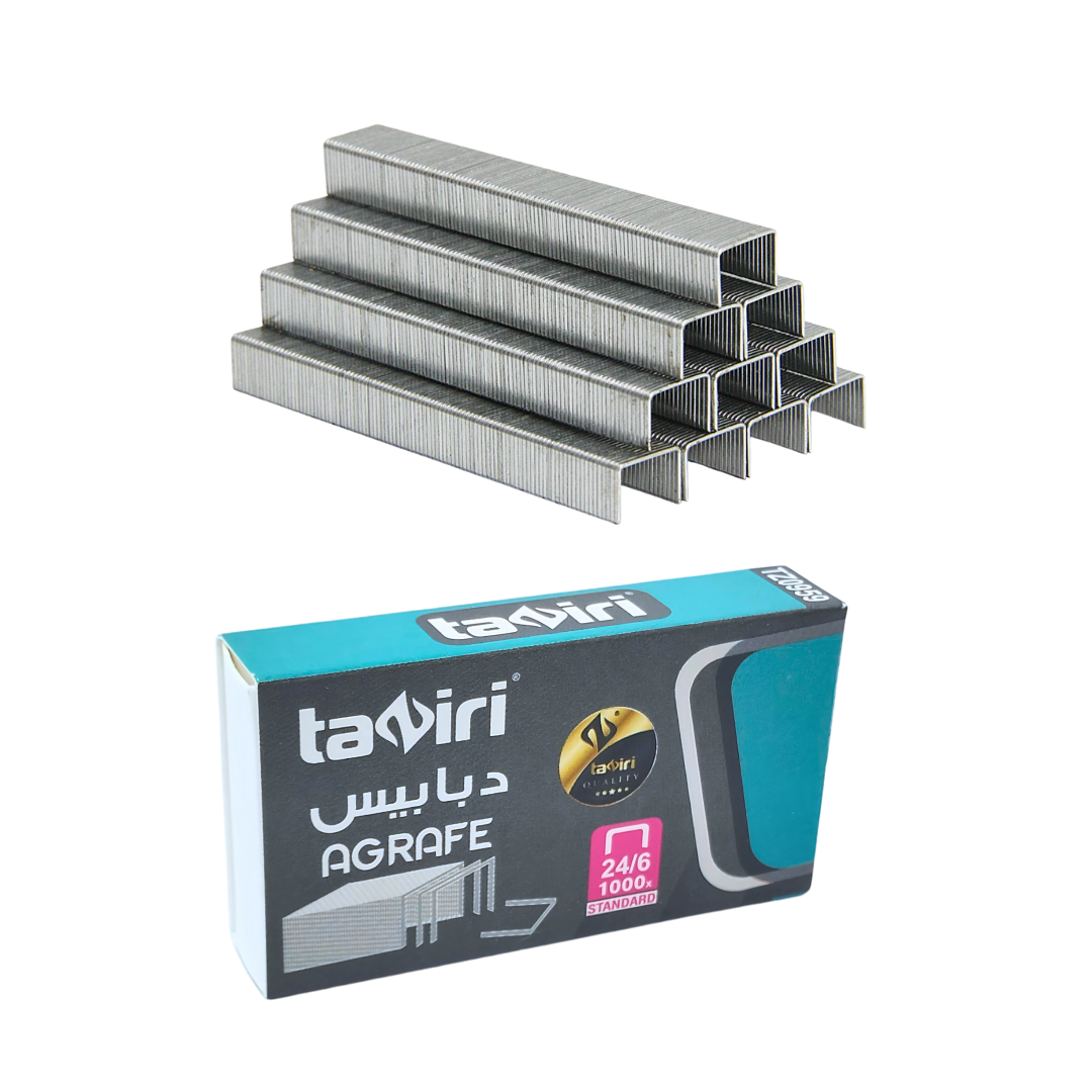  AGRAFES 24 6 1000PCS SOUS BOITE DE 20 TZ0959 TAZIRI