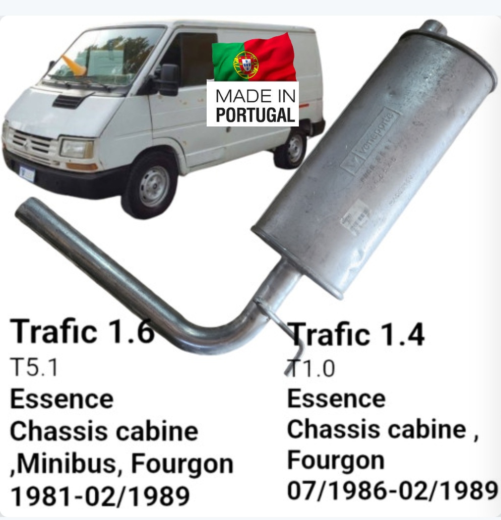 ¹Silencieux Arrière Trafic Fc  X 603 القدرة الاخيره 