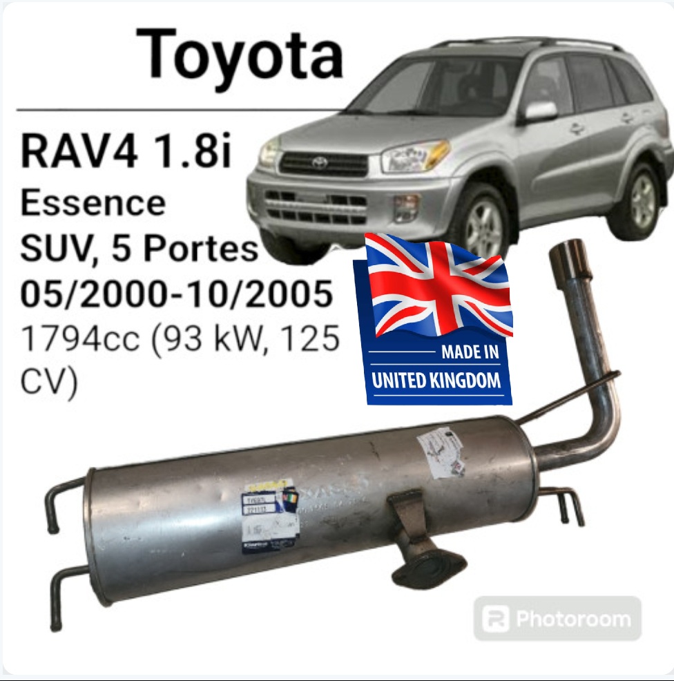 ¹Silencieux Arrière Rav4 Klarus T 268 القدرة الاخيرة 